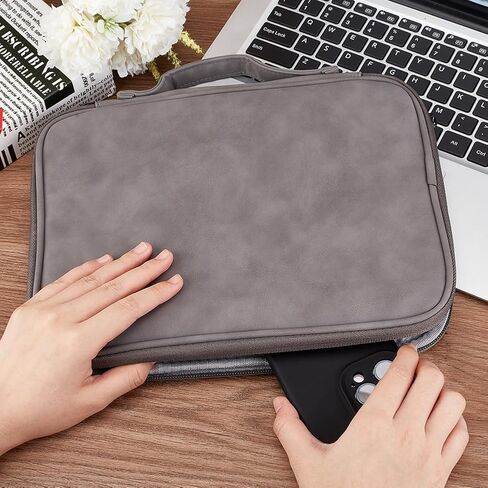 Creatcabin 9-11 قرص قرص وسادة حقيبة تحمل كيس تخزين جيوب الملحقات منظم القماش الشاحن للمنتج الإلكتروني مع HOADE COLLECT in Kuwait