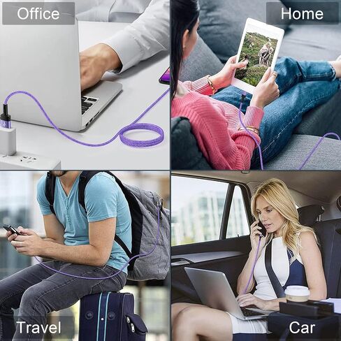 10FT Long USB A to Lightening Cable Fast Charging Compatible for iPhone 14 Pro Max 13 12 11 Pro Max XR XS X 8 7 6 Plus,Phone Charger Cord 10 foot Fast Charging Compatible for iPad/iPod/iPad Air Mini in Saudi Arabia