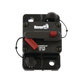 Buyers Products CB80PB Circuit Breaker , Black