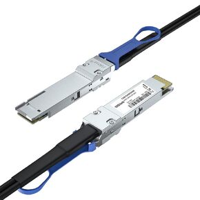10Gtek 400G QSFP-DD DAC Cable - 400GBASE QSFP-DD to QSFP-DD Passive Direct Attach Copper Twinax Cable for Mellanox MCP1660-W00AE30, 0.5-Meter(1.64ft)
