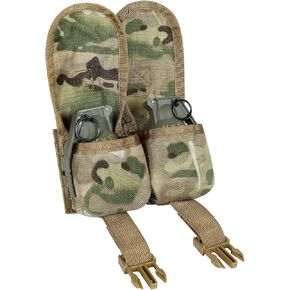 Tactical Pouches-Double Frag Grenade Pouch,Molle EDC Tool Bags for Hunting Shooting Airsoft Equipment Gears