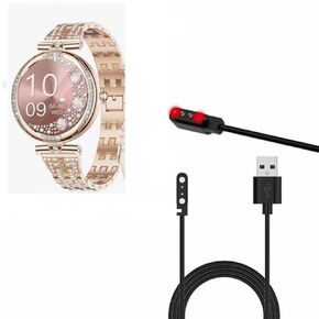 USB Cable for lige nx17pro SmartWatch, Magnetic Replacement Charger Compatible for nx17 pro Lady Smart Watches