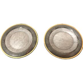 1 Pair 40mm Headphone Speaker Unit for Bose Headphones Housing Excellent Sound Composite Mycelium of Carbon + TPU, PEEK Diaphragm Copper Ring