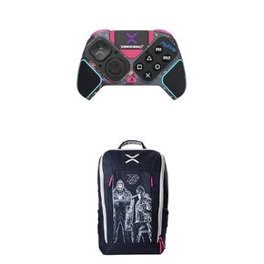 PDP Victrix Pro BFG Wireless PlayStation 5 Controller Compatible PS5/PS4/PC + Victrix Tournament Backpack (Tekken 8 - Rage Art)
