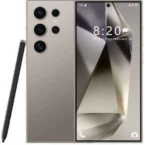 6.82Inch Unlocked Cell Phone C24 Ultra Android Phones 4GB RAM+64GB ROM Full Screen Straight Talk Phone Dual Sim Boost Mobile Phones Smart Phones Unlocked New for Android14.0 (Gray)