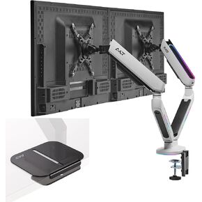 AVLT Dual RGB Monitor Arm and Reinforcement Plate