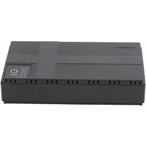 10400mAh POE UPS Battery Backup Power Supply 5V 9V 12V 2A Mini Uninterruptible 85V to 265V (US Plug)
