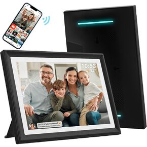 64GB 19inch FRAMEO Smart WiFi Digital Photo Frame 1280x960(4:3) IPS LCD Touch Screen, Auto-Rotate Portrait and Landscape, Dual-WiFi Share Moments Instantly via Frameo App from Anywhere