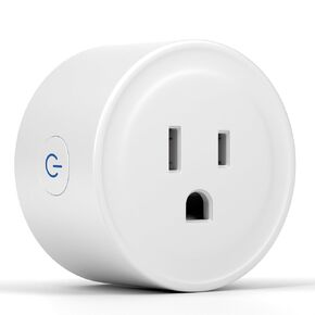 قابس YNF الذكي، إعداد بسيط مع أمر صوتي واحد، يعمل مع Alexa فقط، جهاز التحكم عن بعد مع وظيفة المؤقت، منفذ شبكة بلوتوث، مطلوب Alexa Echo (4 عبوات)