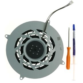 PS5 Slim Internal Cooling Fan Platection 19-Blade لـ Sony PlayStation 5 Slim G12E2MS1AH-56J14 (11541GS-12M-WB-01) (لا تتناسب مع سلسلة PlayStation 4 PS4 و PS5)