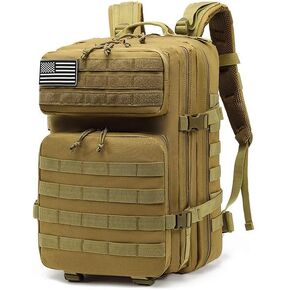 900D Oxford Military Tactical Backpack Molle Army Assault ، 3 Days Pack Bug Out Out Bag للمصور ، Hicking ، Treeking ، Travel (Green) in Kuwait