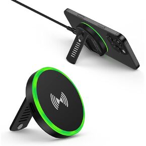 Magnetic Charger Android Wireless Charger Compatible with Samsung Galaxy S25 Ultra/S25/S25+ S24 S23 S22 S21 S20 S10 Android Charger Wireless Fast Charging Pad for iPhone 16 Pro Max Plus 15 14 13 12