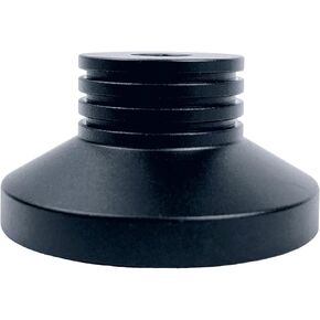 45 RPM Adapter Solid Aluminum for Most Vinyl Record Turntables 2.2oz Replaces Standard 7" Singles Adaptor (51G, Silver)