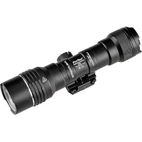 Streamlight 89017 ProTac Rail-Mount HP-X Pro 800-Lumen 105000-Candela Tactical Flashlight with JackCap Tail Switch, MLOK Mount, and Non-Rechargeable Batteries, Black