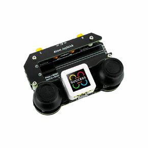 M5Atom Joystick with M5AtomS3 - ESP-NOW Joystick Controller with a .85" Screen, ESP32-S3FN8, Includes a 300mAh battery, 2x 5-Way Joystick, two function buttons, and built-in RGB LEDs