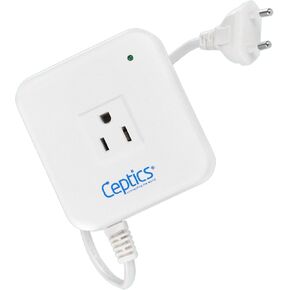 Ceptics 300 Watt Step Down Voltage Converter – Converts 220V/240V to 110V/120V – Perfect for Hair Straighteners, Laptops, and Chargers – CE Certified Travel Converter