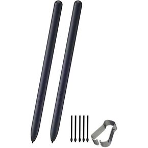 2Pcs Galaxy Tab S8/S7/S6 Stylus Pen -0.7mm Tip| Low Latency|Design|Non-Bluetooth |Compatible with Tab S8|S7|S6(Black)