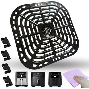 6QT AIR Fryer Grill Plate for Instants Pot Vortex Plus 6Qt XL Air Fryers ، Air Air Fryer Rack Grill Pan Plate Plate Tresh Insert Griter Grid Shelf for 6Qt Instant