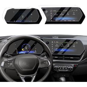 for 2024 2025 Chevy Trax Screen Protector for 2024 2025 Trax &Trailblazer(LT/2RS/ACTIV) Accessories 11in Navigation+8in Dashboard Touthscreen,9H Tempered Glass
