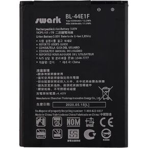 Replacement Battery BL-44E1F Compatible with LG Stylo 3, LG V20, LG Stylo 3 Plus, LS997, VS995, US996, H910, H918 with Tools