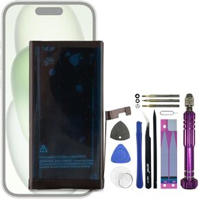 A3018 President Battery for iPhone 15 مع مجموعة أدوات متخصصة.