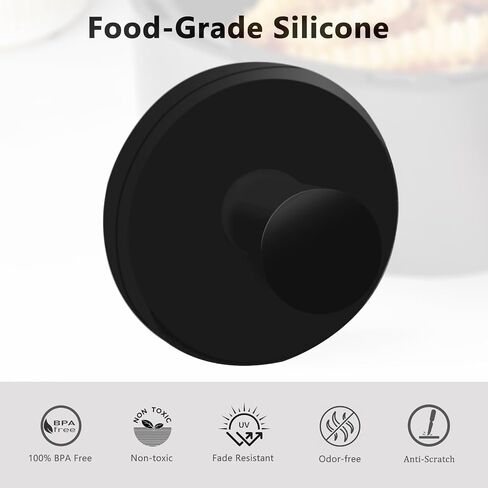 Air Fryer Liner Silicone Magnets 8Pcs, High Temp Resistant Parchment Paper Holder for Iron Air Fryers, Secures Disposable Paper Liner Safely, Prevents Burning & Food Covering (8pcs) in Saudi Arabia