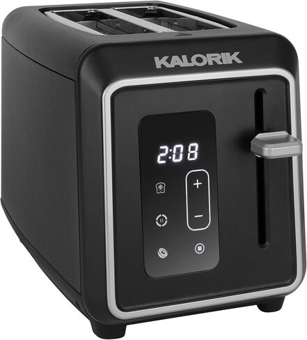 Kalorik® 2 Slice Rapid Toaster with LCD Display, Stainless Steel in Saudi Arabia