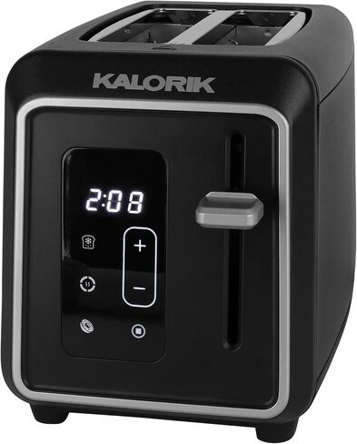 Kalorik® 2 Slice Rapid Toaster with LCD Display, Stainless Steel in Saudi Arabia