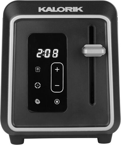 Kalorik® 2 Slice Rapid Toaster with LCD Display, Stainless Steel in Saudi Arabia