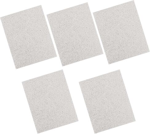 5Pcs 15cmX12cm Mica Sheet for Microwave Waveguide Replacement, Like Hair Dryers & Toasters. Heat Resistant, DIY Cuttable, Durable Protecting from Steam & Food Particles(120×150mm) in Saudi Arabia