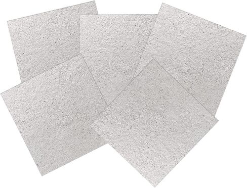5Pcs 15cmX12cm Mica Sheet for Microwave Waveguide Replacement, Like Hair Dryers & Toasters. Heat Resistant, DIY Cuttable, Durable Protecting from Steam & Food Particles(120×150mm) in Saudi Arabia