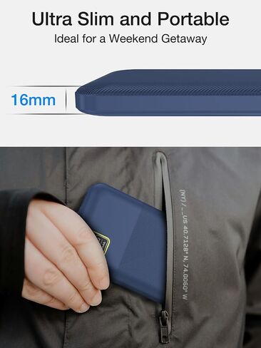 Power Bank Portable Charger 22.5W شحن سريع ، حزمة بطارية 10000 مللي أمبير في الساعة لجهاز iPhone ، PD QC 3.0 PowerBank USB C INPUT & OUTPUT in Saudi Arabia