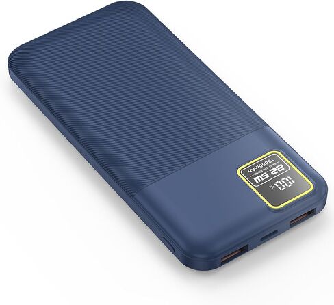 Power Bank Portable Charger 22.5W شحن سريع ، حزمة بطارية 10000 مللي أمبير في الساعة لجهاز iPhone ، PD QC 3.0 PowerBank USB C INPUT & OUTPUT in Saudi Arabia