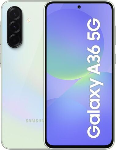SAMSUNG Galaxy A36 5G Ai (for Tmobile Mint Tello & Global) (128GB + 8GB) NFC Version Latina Unlocked SM-A366E/DS 6.6" 120Hz 50MP Triple (Awesome Lavender SM-A366ELVDTPA) in Kuwait