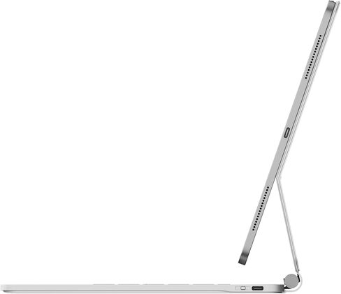 Magic Keyboard Case for 2025 iPad 11th (A16) & iPad 10th Generation (10.9-inch): Smart Multi-Touch Trackpad, RGB Backlit, Function Row, Off White in Kuwait