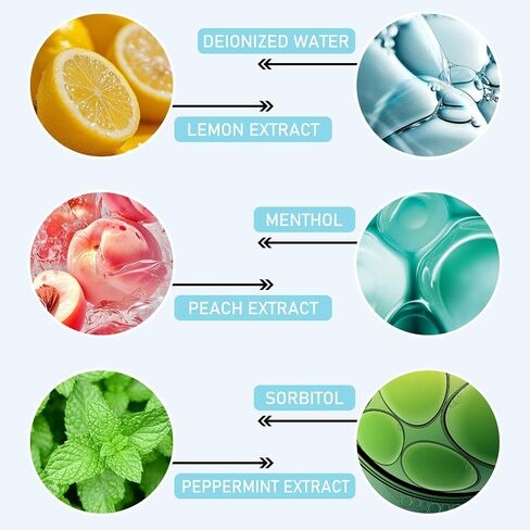 Travel Size Mouthwash 20 Pack,Peach Flavored Mini Mouthwash Travel Size for Fresh Breath,Individual Packaged Hotels Portable Travel Size Toiletries Products in Saudi Arabia