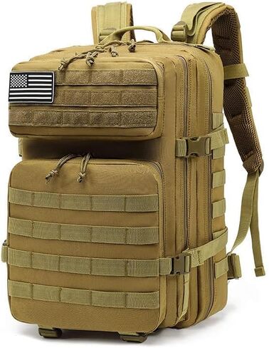 900D Oxford Military Tactical Backpack Molle Army Assault ، 3 Days Pack Bug Out Out Bag للمصور ، Hicking ، Treeking ، Travel (Green) in Saudi Arabia