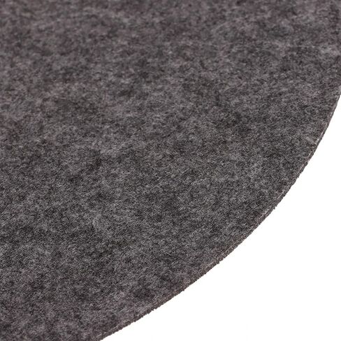 2 PCS Record Player Mat, 12in Anti-Slip & Anti-Static Felt Record Pad Turntable Slipmat Wool Turntable Platter Mat Vinyl Record Player Protective Mat for Home Record Players (Grey) in Kuwait