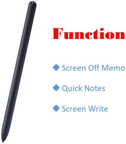 2Pcs Galaxy Tab S8/S7/S6 Stylus Pen -0.7mm Tip| Low Latency|Design|Non-Bluetooth |Compatible with Tab S8|S7|S6(Black) in Saudi Arabia
