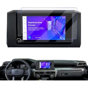 2PCS 2025 2024 Tacoma Screen Protector 8-Inch for 2025 2024 Toyota Tacoma SR/SR5/TRD PreRunner/TRD Sport/TRD Off-Road Accessories,9H Tempered Glass