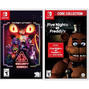 خمس ليال في Freddy's: Security Breach (NSW) وخمس ليالٍ في Freddy's: The Core Collection (NSW) - Nintendo Switch