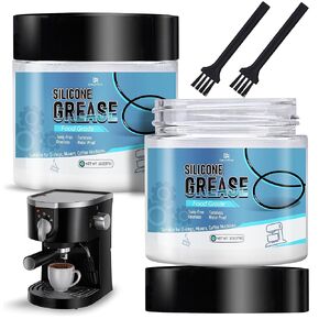 Food Grade Grease - 4oz Safe Lubricant for Kitchenaid Stand Mixer, Blenders, and Processors, Waterproof Silicone to Prevent Wear and Rust, Ideal for O Rings and Seals