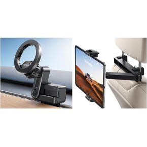 Lamicall for Tesla Phone Mount+Car Headrest Tablet Holder
