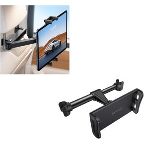 Lamicall Extension Arm Car Headrest Tablet Holder + Car Tablet Holder