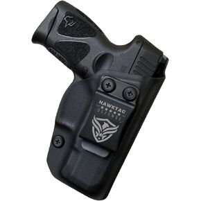 Holster Fits : Taurus G3C / Taurus G2C / G2S / PT111 / IWB Right Side Concealed Carry Holster Black