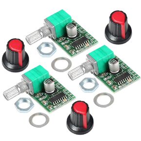 Mini 3W+3W DC 5V Audio Amplifier Handy Digital Power Amp Module Board Dual-Channel PAM8403 Stereo Amplifiers with Potentiometer for DIY Portable