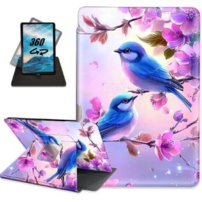 حالة لـ 7 "Kindle Paperwhite 12th Gen 2024 & Kindle Colorsoft Signature Edition Pu Leather Leather Multi-algen