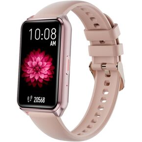 Smart Watch Fitness Tracker with Make Call 24/7 Heart Rate Blood Pressure Sleep Monitor, 100+ Sports Modes, Calorie Step Counter for Walking, IP68 Waterproof, Smart Watches for Women Men