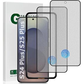 [4Pack] Screen Protector For Samsung Galaxy S24 / Galaxy S25 [Tempered Glass] [Japan Glass with 9H Hardness] Fingerprint unlock with installation frame HD clear Screen Protector