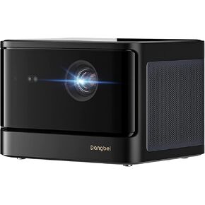 Dangbei DBOX01 1080p Full HD Projector, 2100 ISO Lumens Movie Projector, Native Licensed Netflix, Dual 10W Dolby Audio Speakers, Auto Focus, Auto Keystone Correction, Screen Fit, Obstacle Avoidance